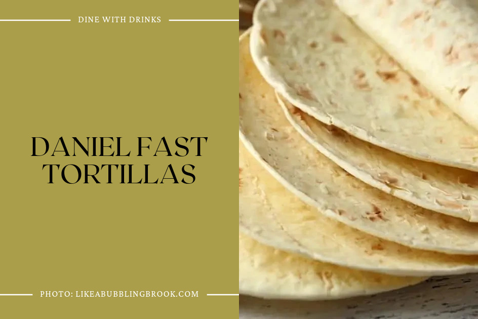 Daniel Fast Tortillas