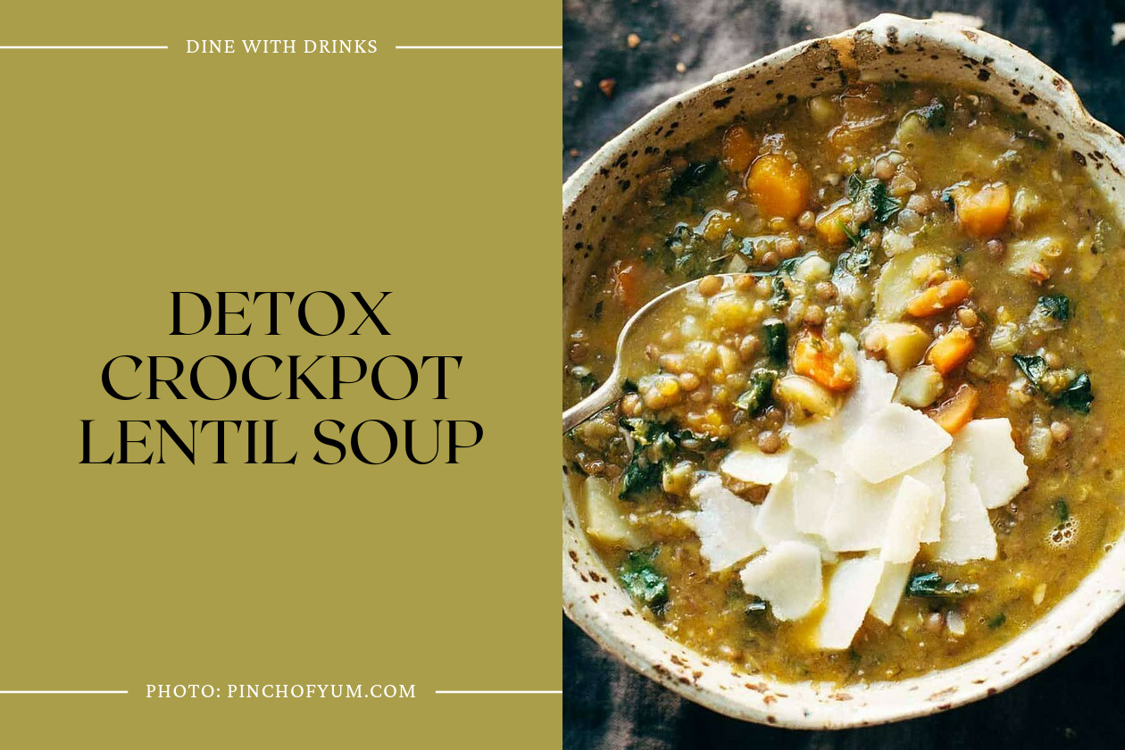 Detox Crockpot Lentil Soup