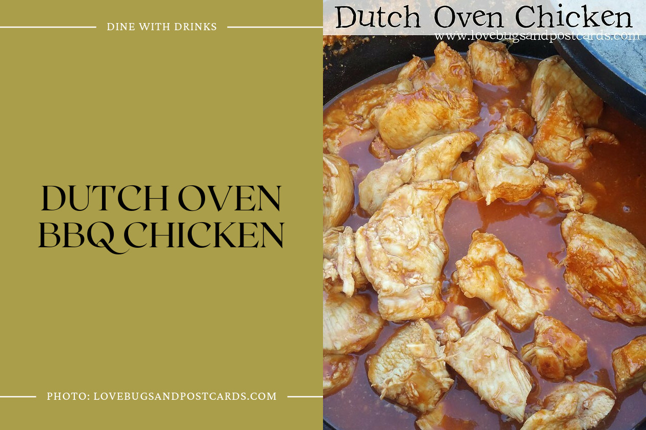 Dutch Oven Bbq Chicken