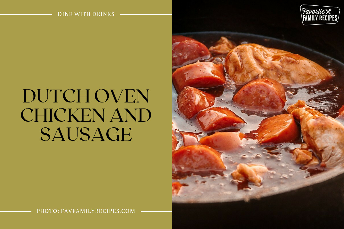Dutch Oven Chicken And Sausage