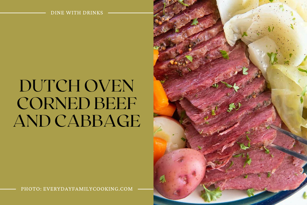Dutch Oven Corned Beef And Cabbage