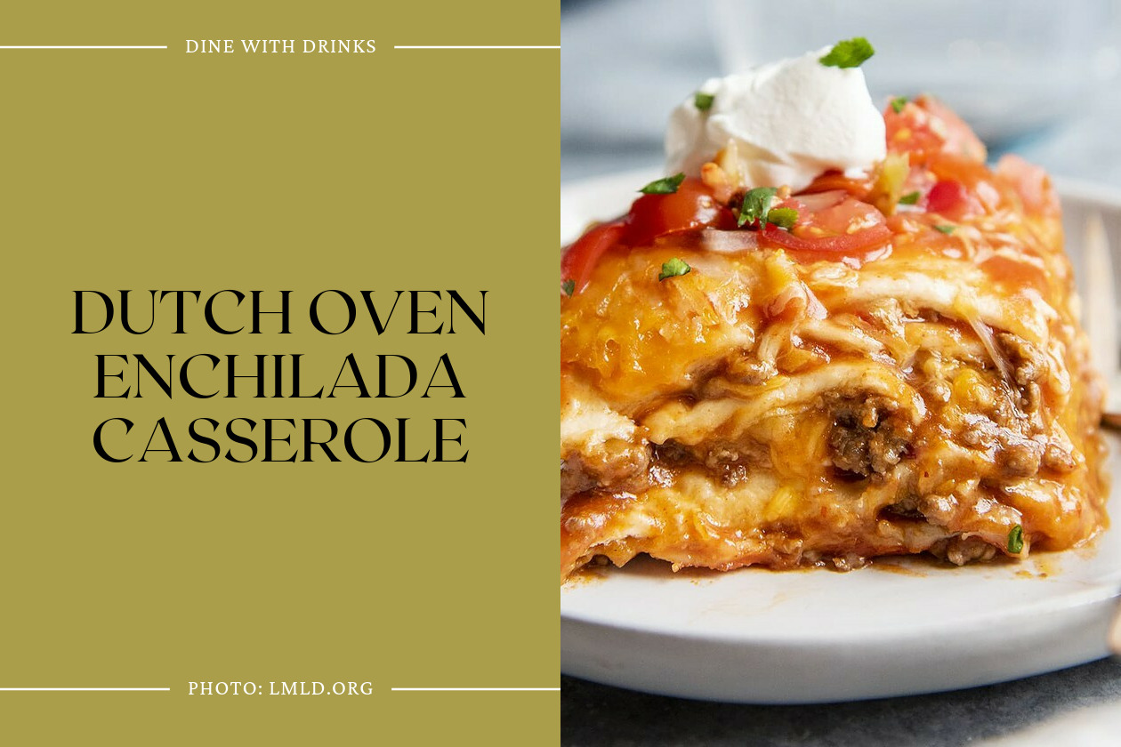 Dutch Oven Enchilada Casserole
