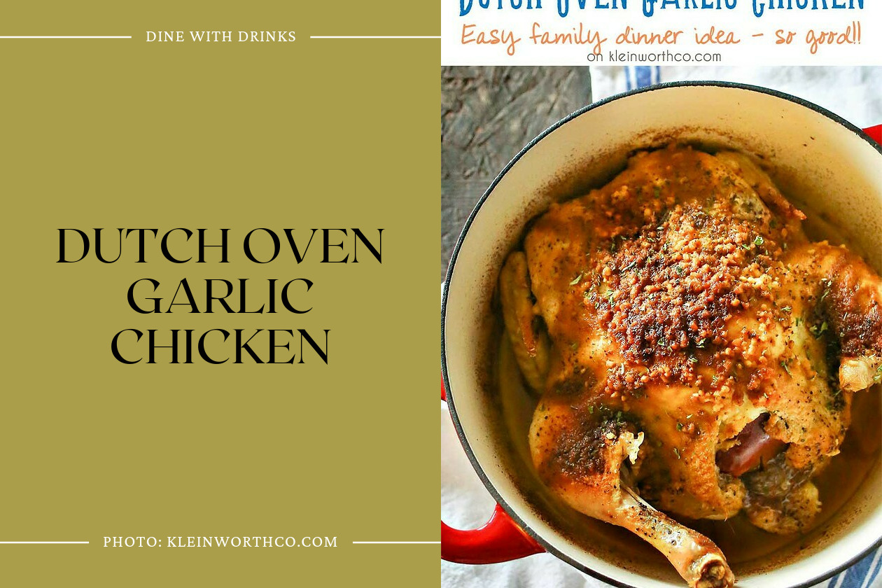 Dutch Oven Garlic Chicken