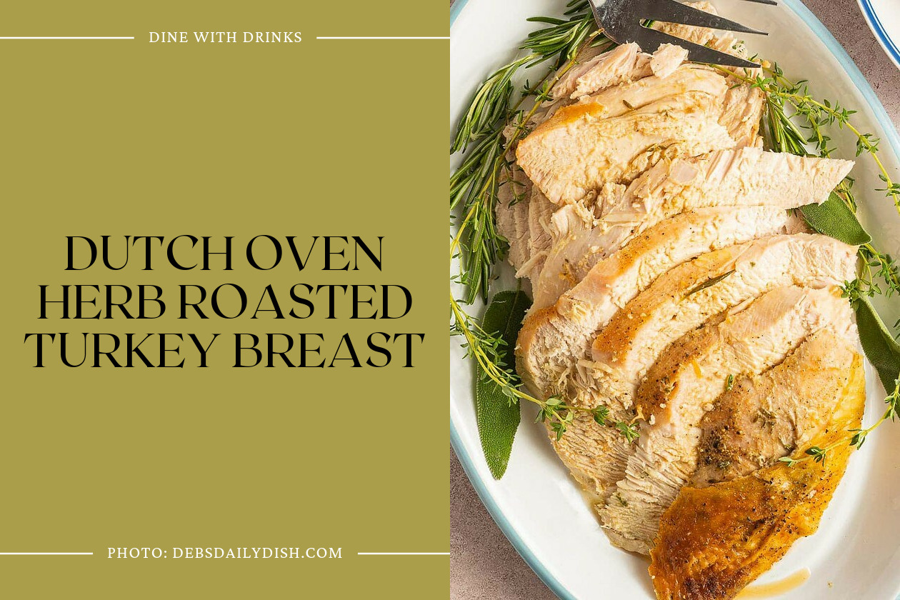 Dutch Oven Herb Roasted Turkey Breast