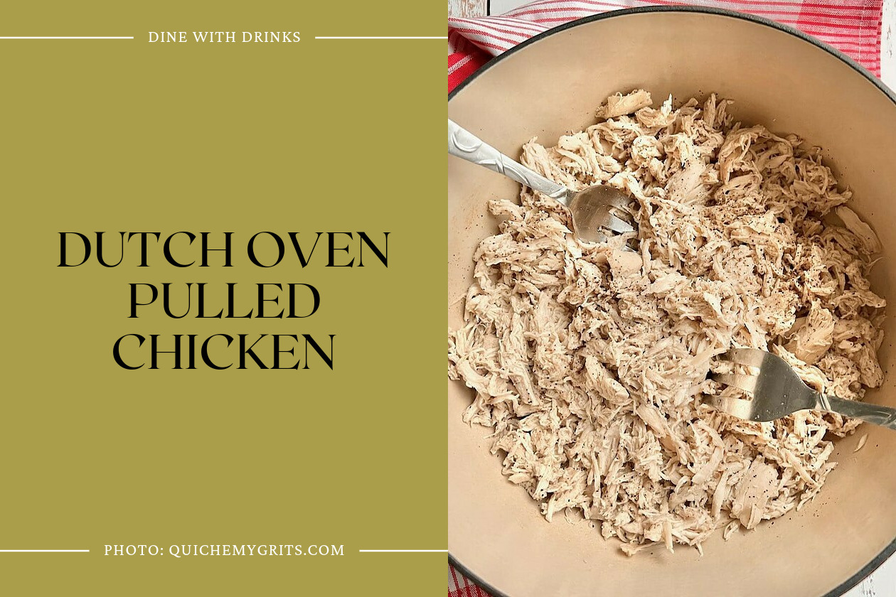 Dutch Oven Pulled Chicken