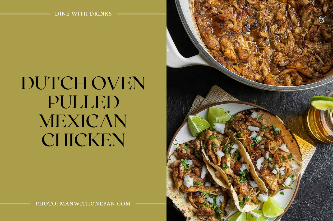 Dutch Oven Pulled Mexican Chicken