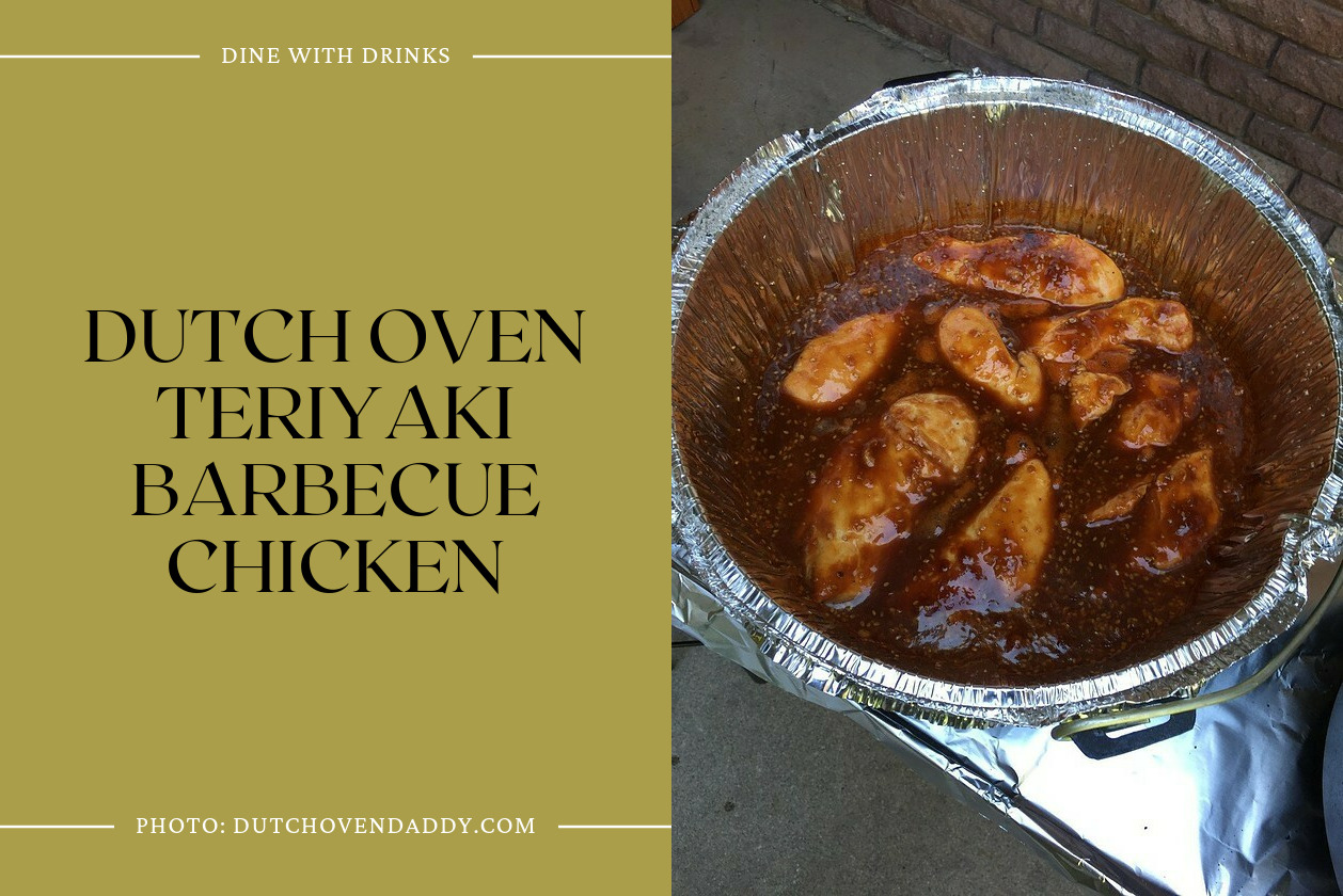 Dutch Oven Teriyaki Barbecue Chicken