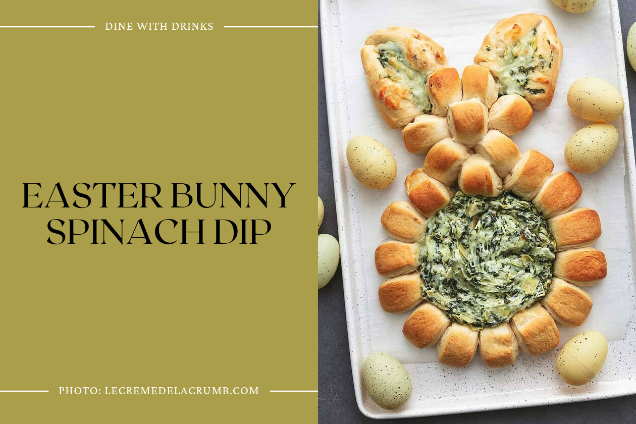 Easter Bunny Spinach Dip