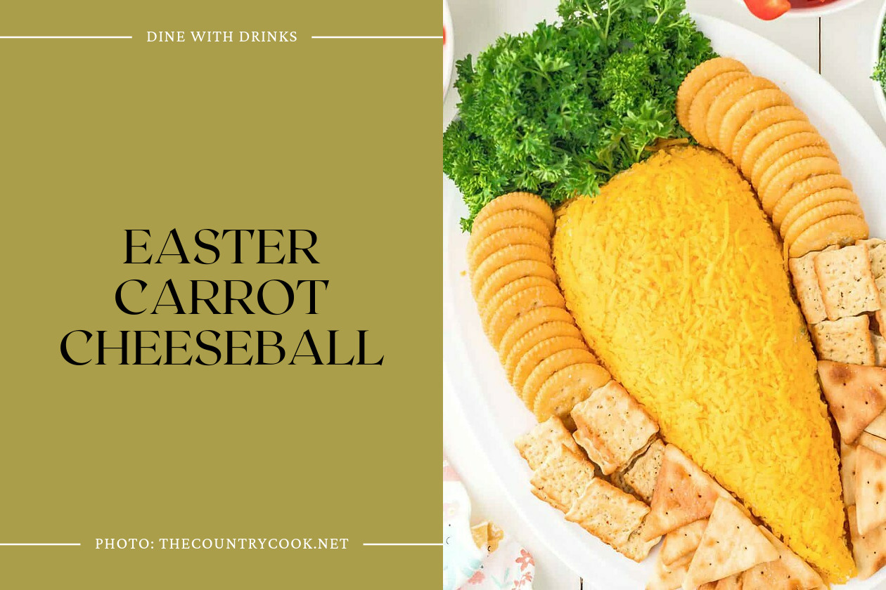 Easter Carrot Cheeseball