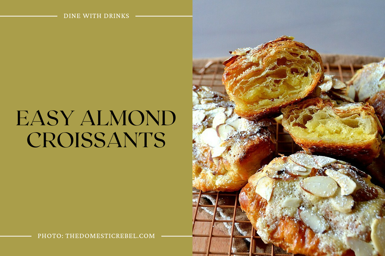 Easy Almond Croissants