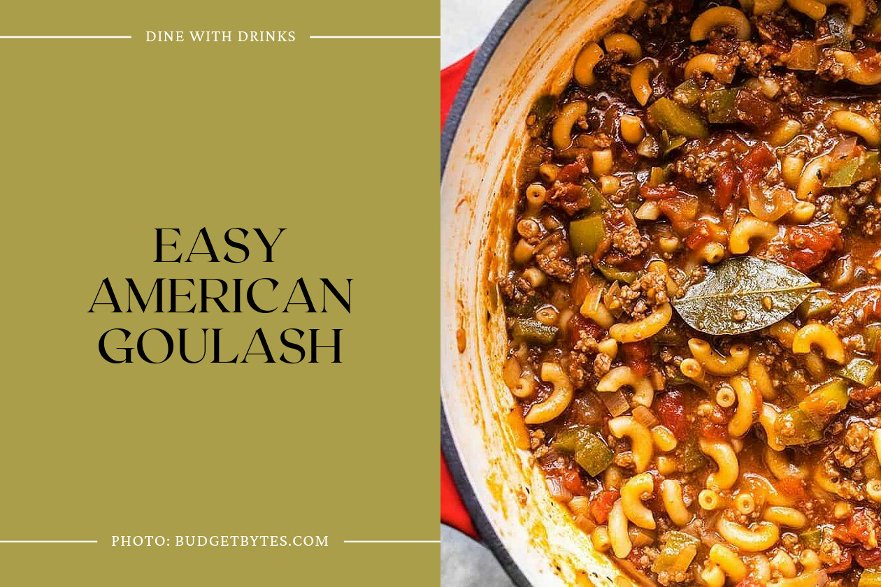 Easy American Goulash