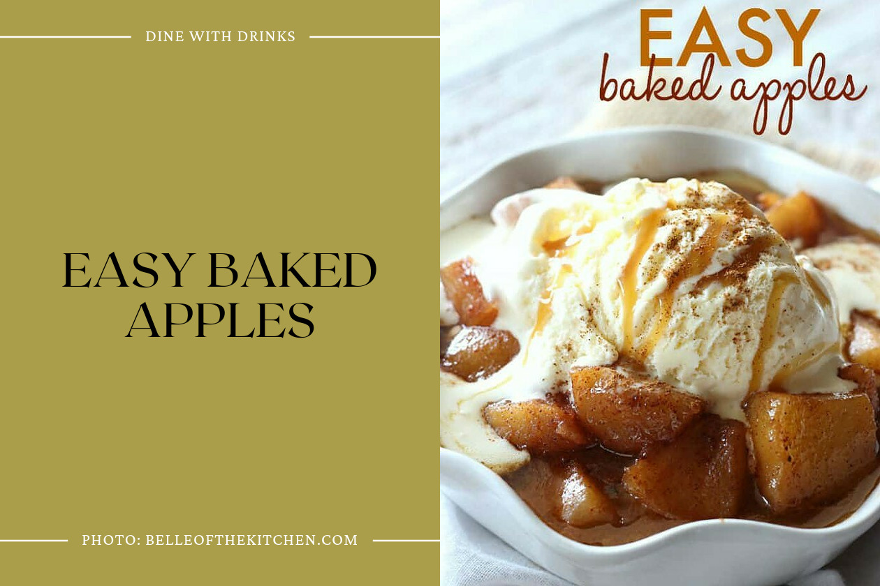 Easy Baked Apples