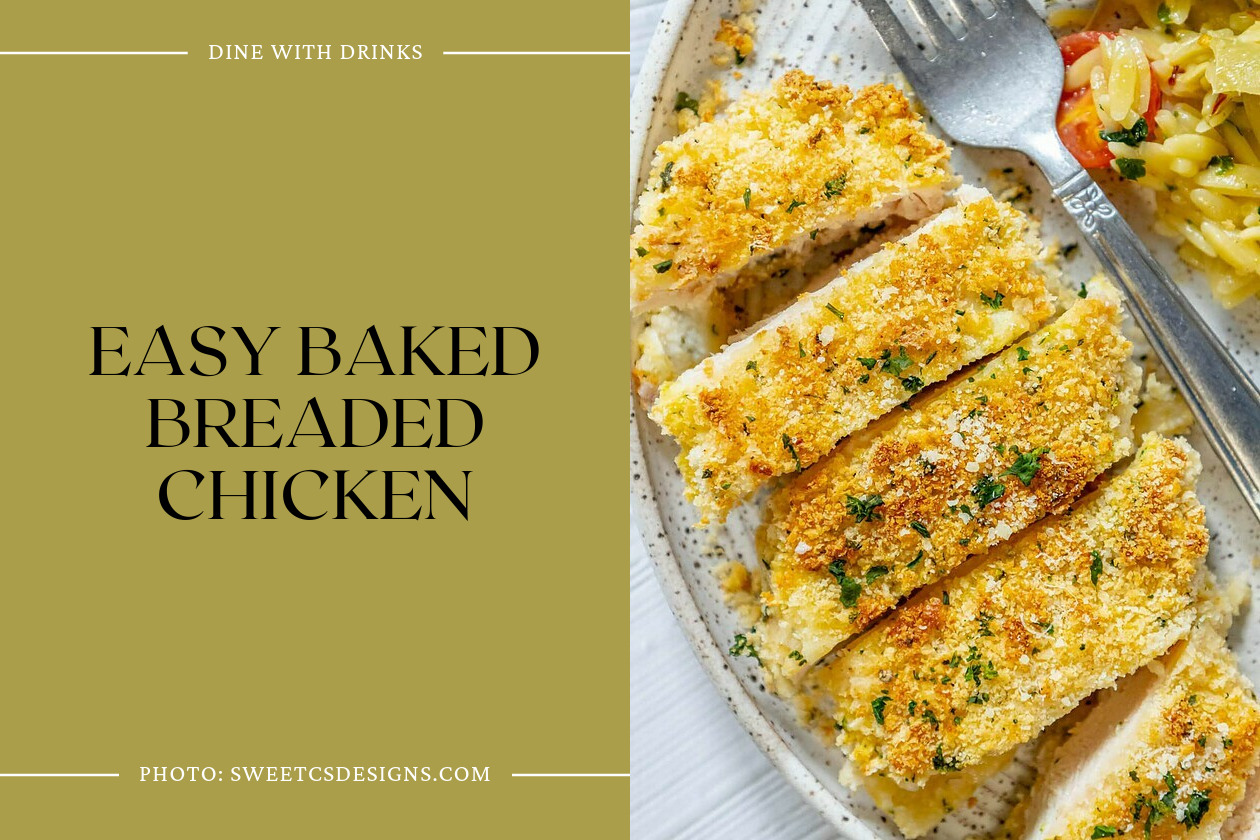Easy Baked Breaded Chicken