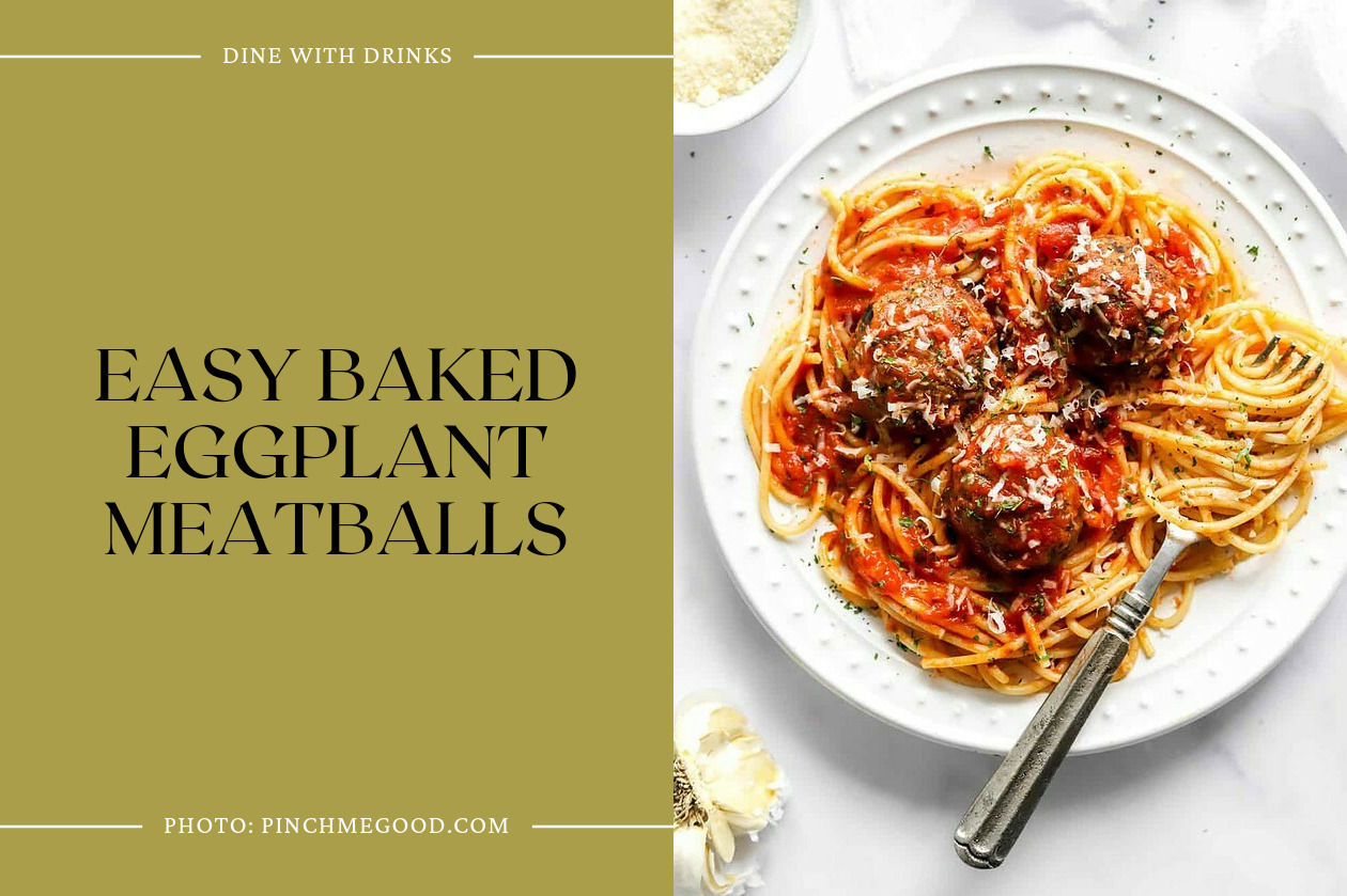 Easy Baked Eggplant Meatballs