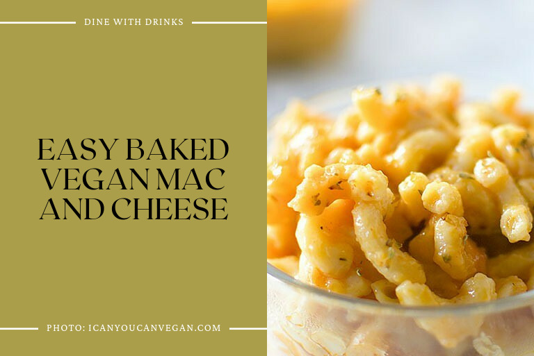 Easy Baked Vegan Mac And Cheese