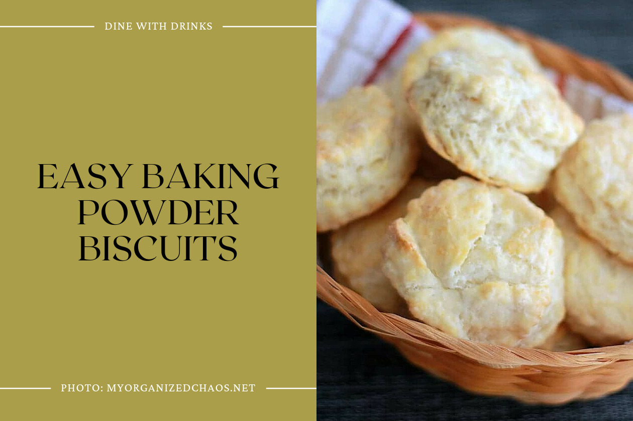 Easy Baking Powder Biscuits