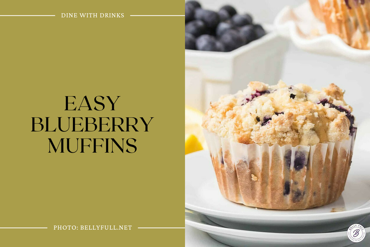 Easy Blueberry Muffins