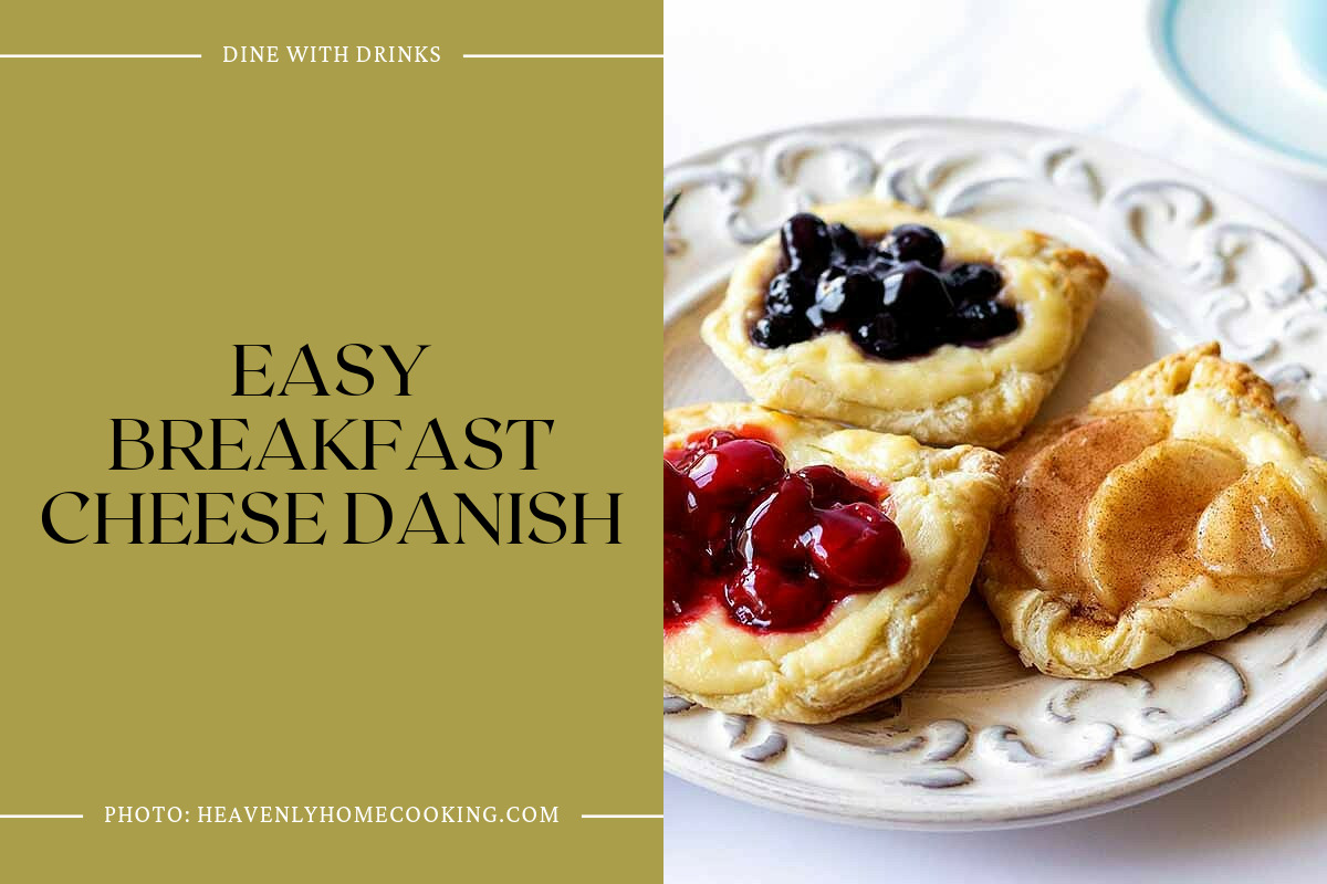 Easy Breakfast Cheese Danish