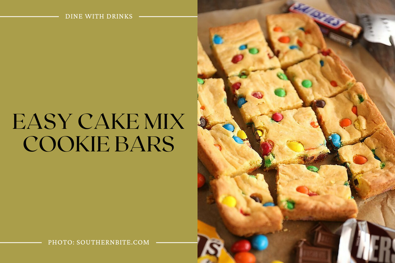 Easy Cake Mix Cookie Bars
