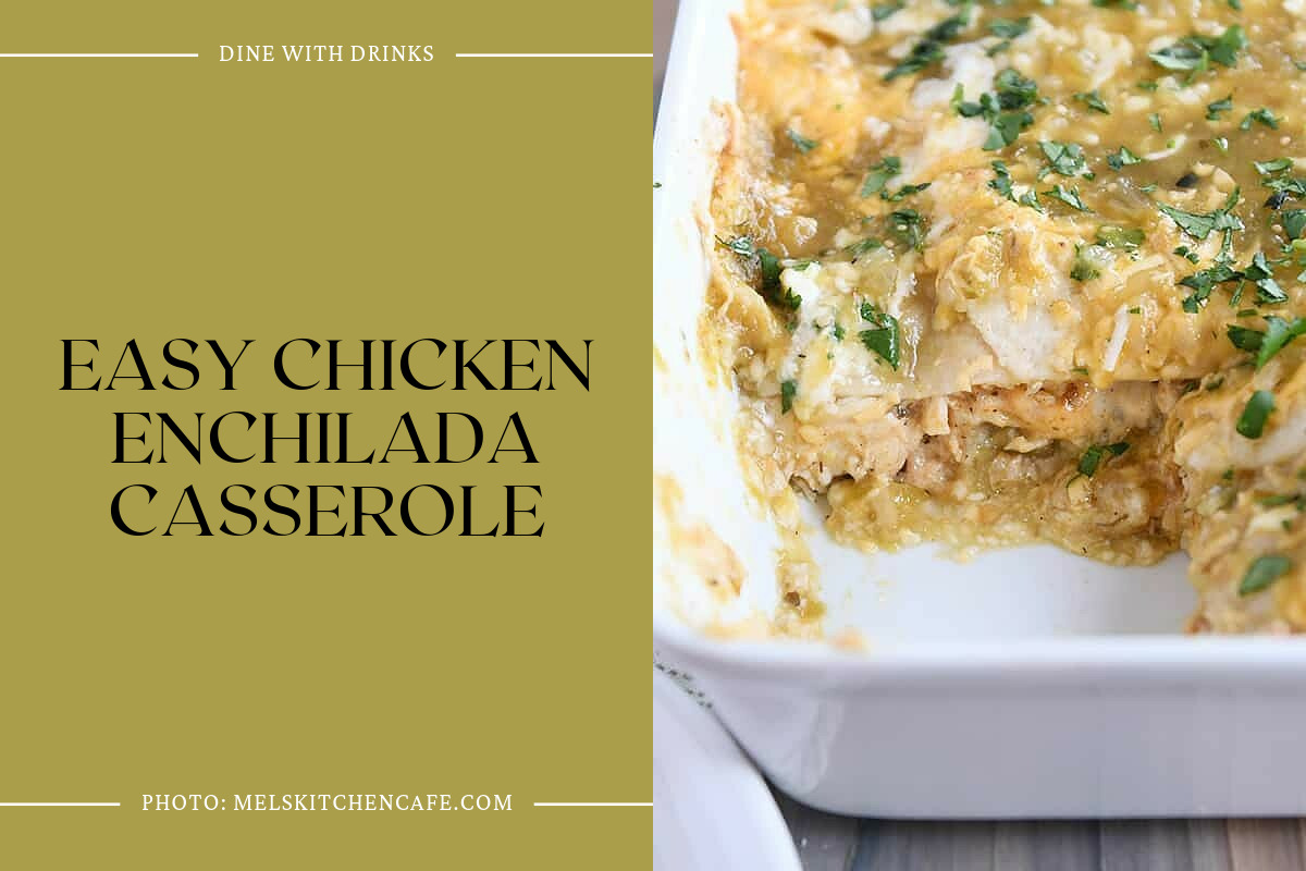 Easy Chicken Enchilada Casserole