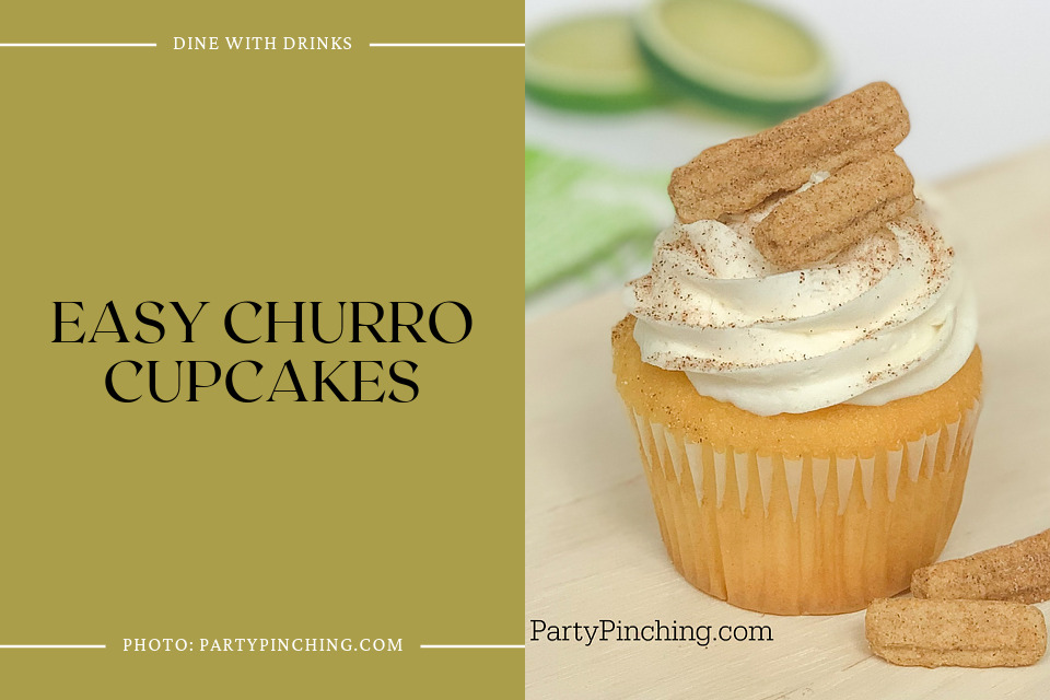 Easy Churro Cupcakes