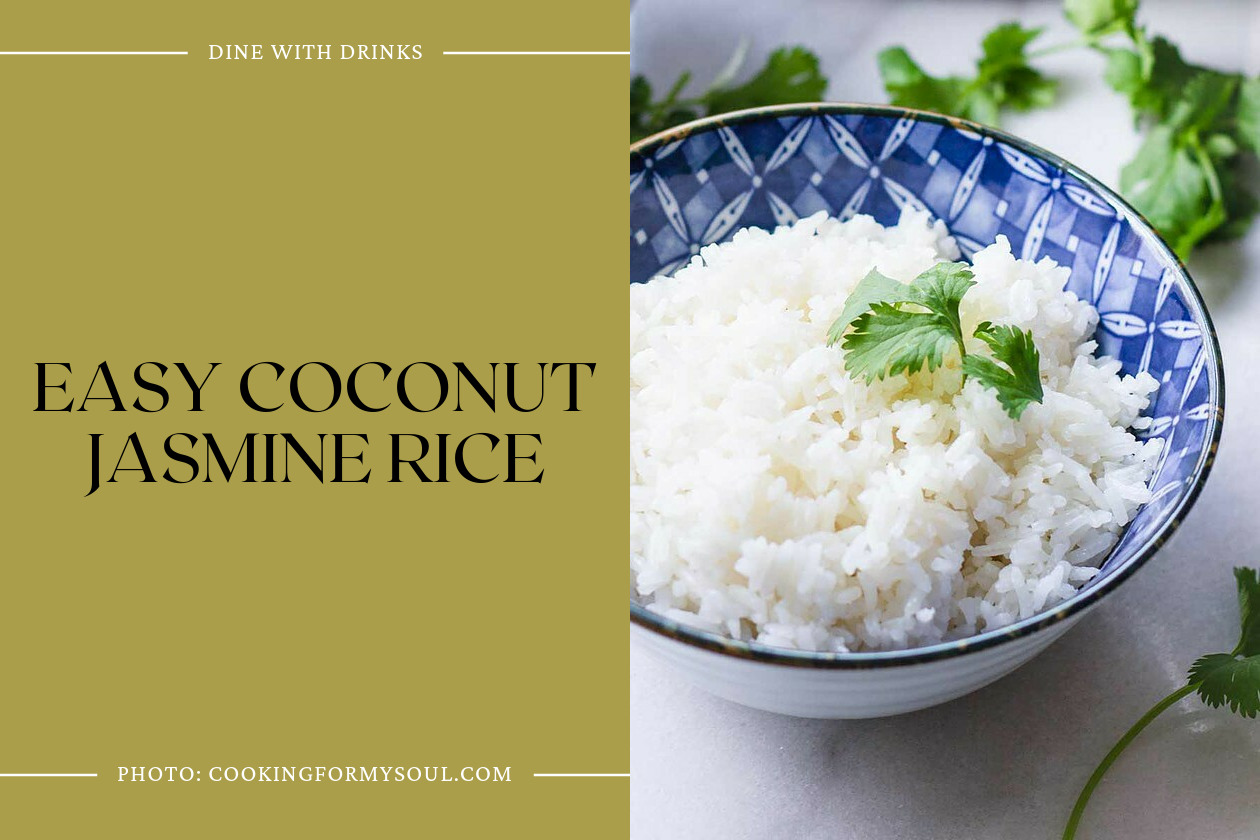 Easy Coconut Jasmine Rice
