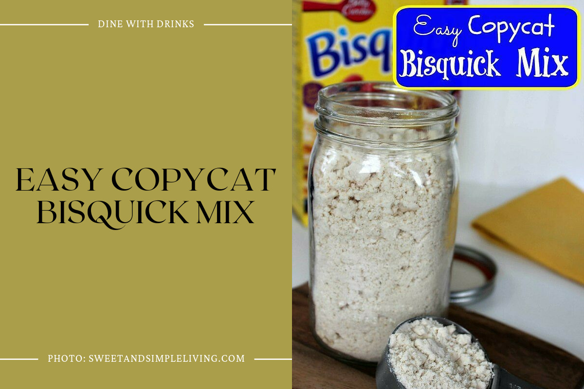 Easy Copycat Bisquick Mix