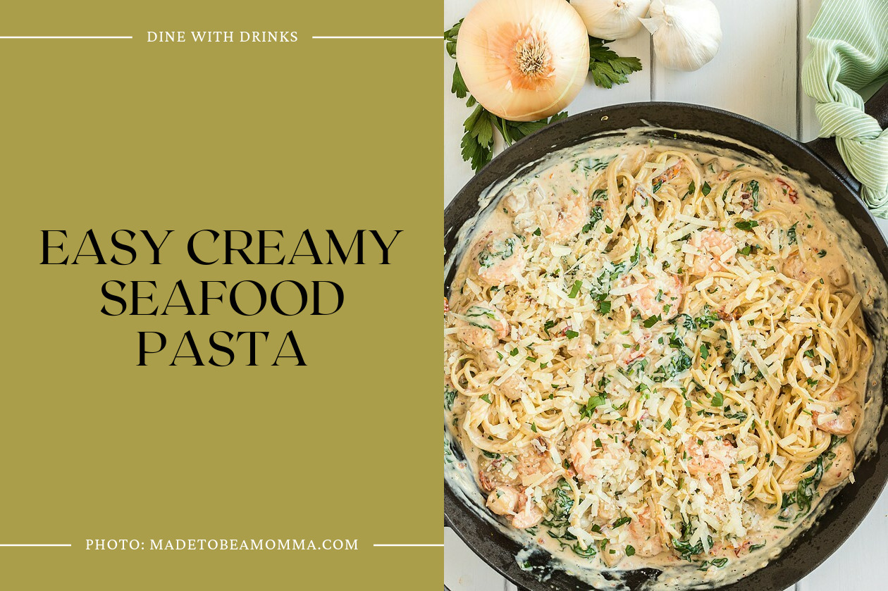 Easy Creamy Seafood Pasta