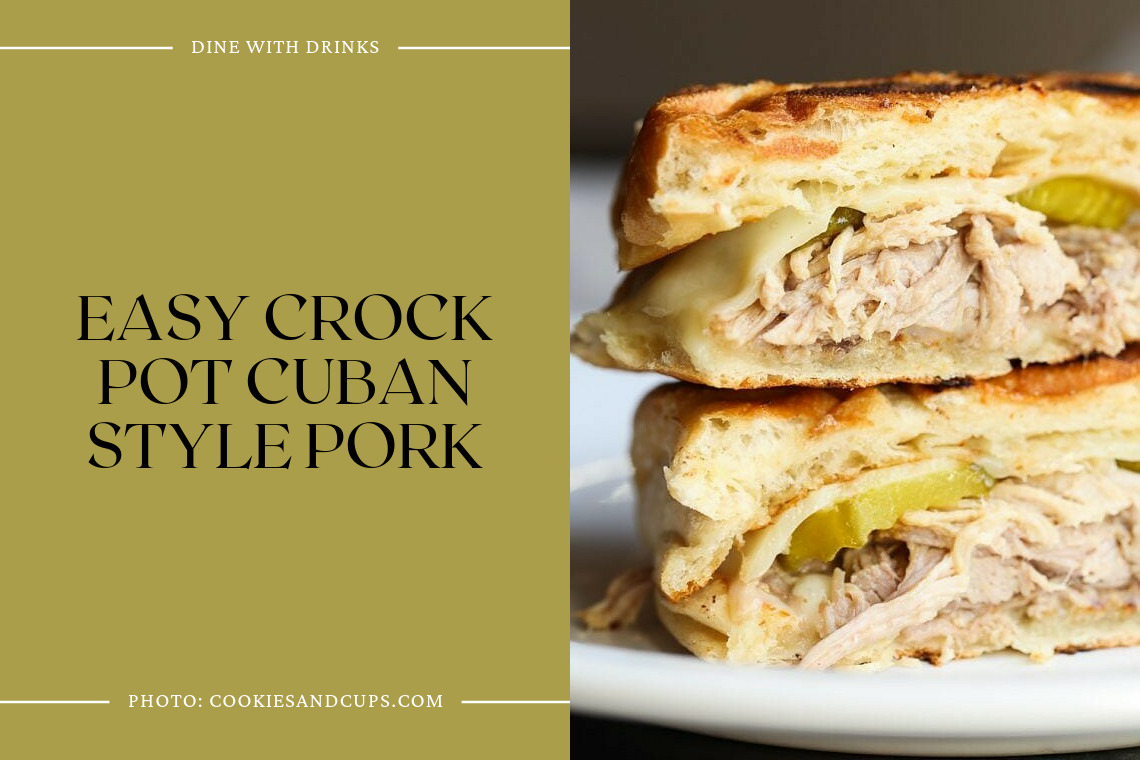 Easy Crock Pot Cuban Style Pork