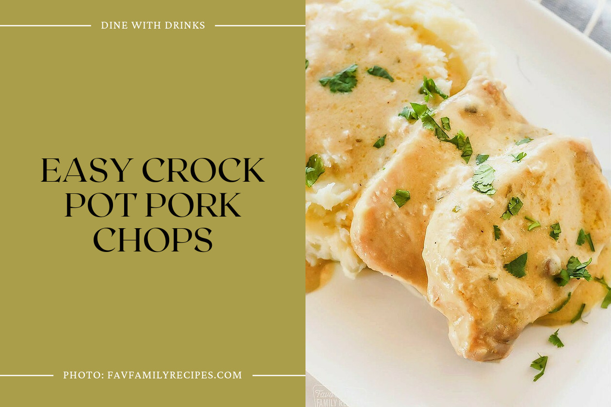 Easy Crock Pot Pork Chops