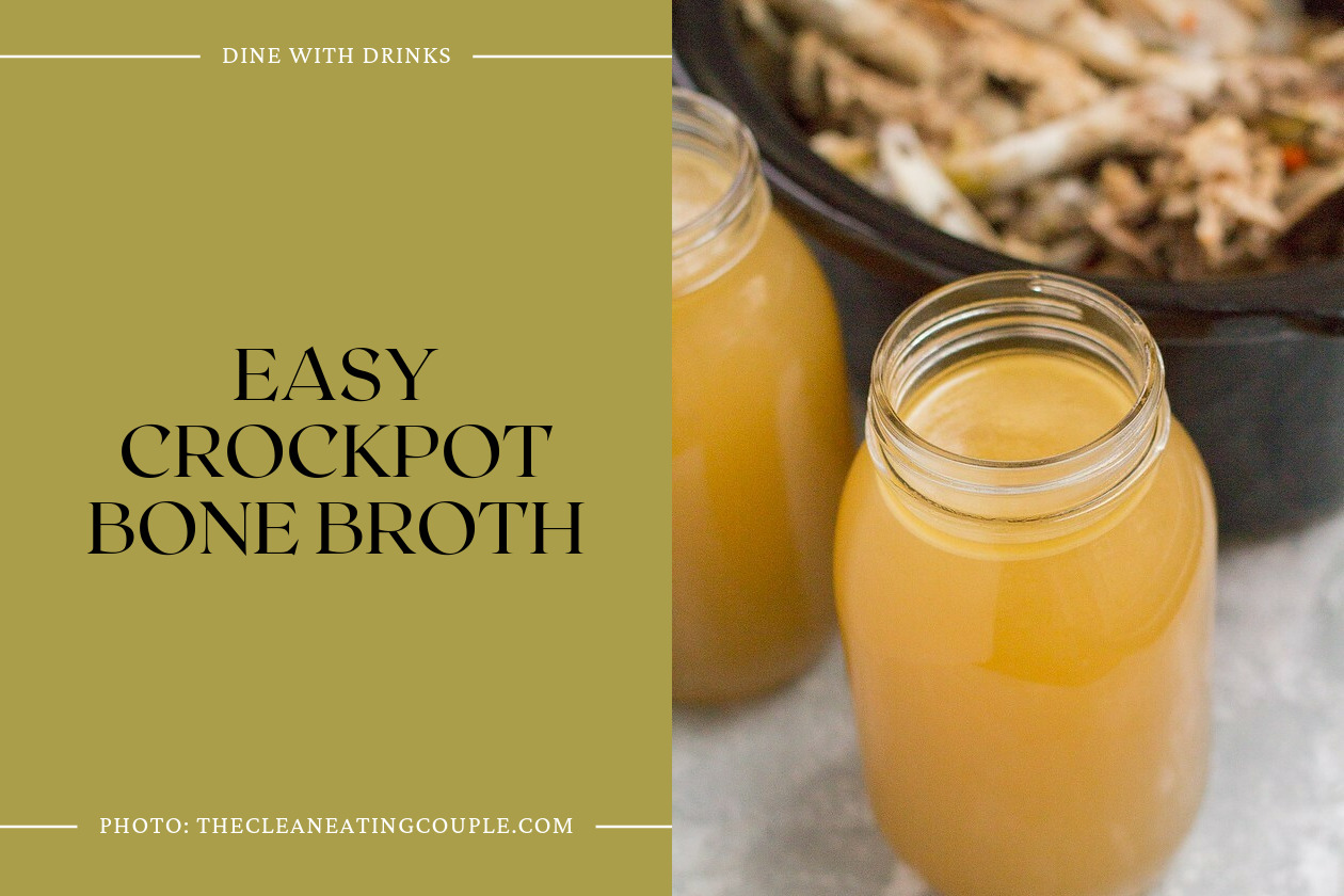 Easy Crockpot Bone Broth