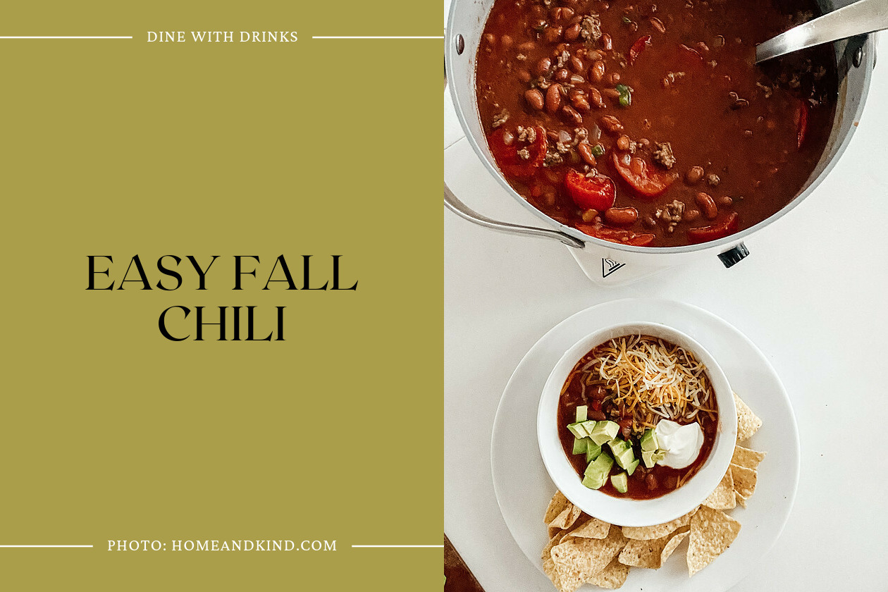 Easy Fall Chili