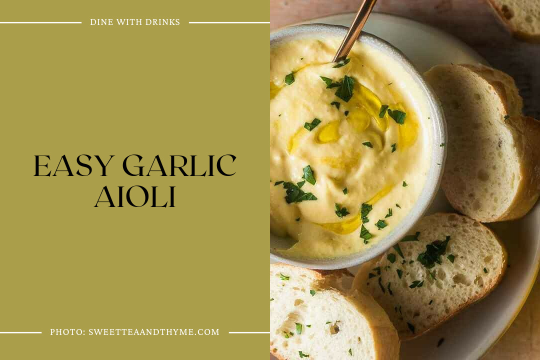 Easy Garlic Aioli