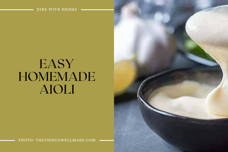 Easy Homemade Aioli