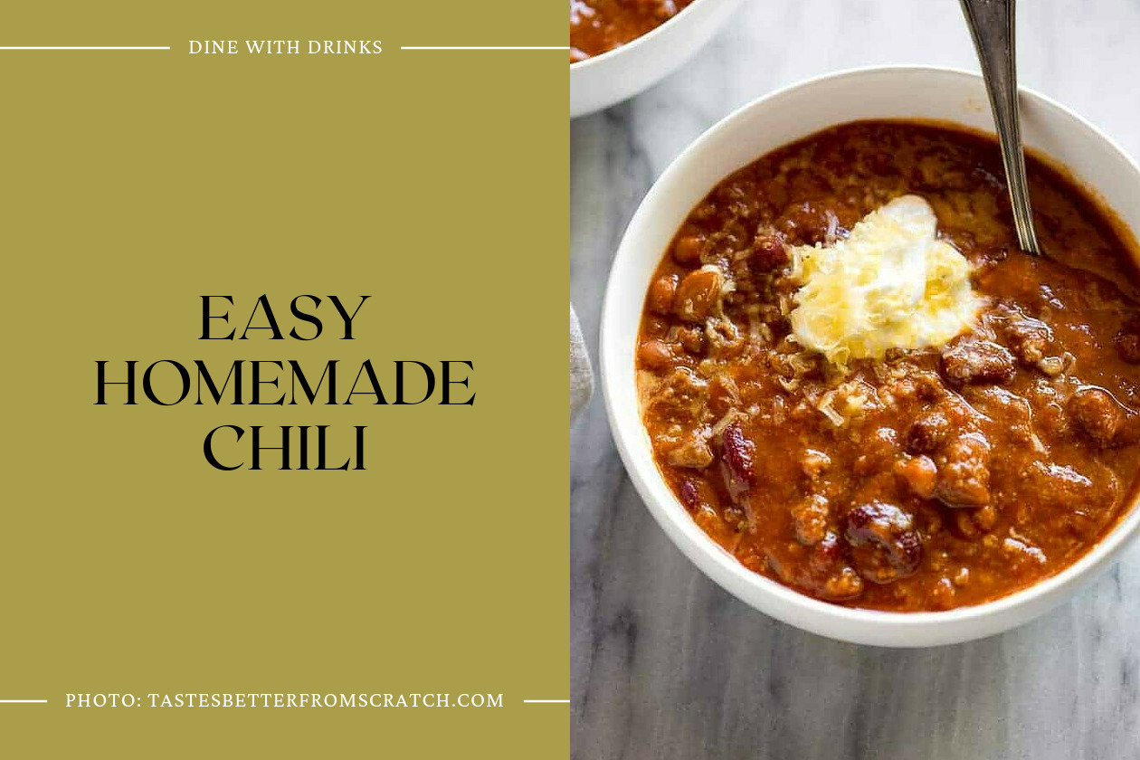 Easy Homemade Chili
