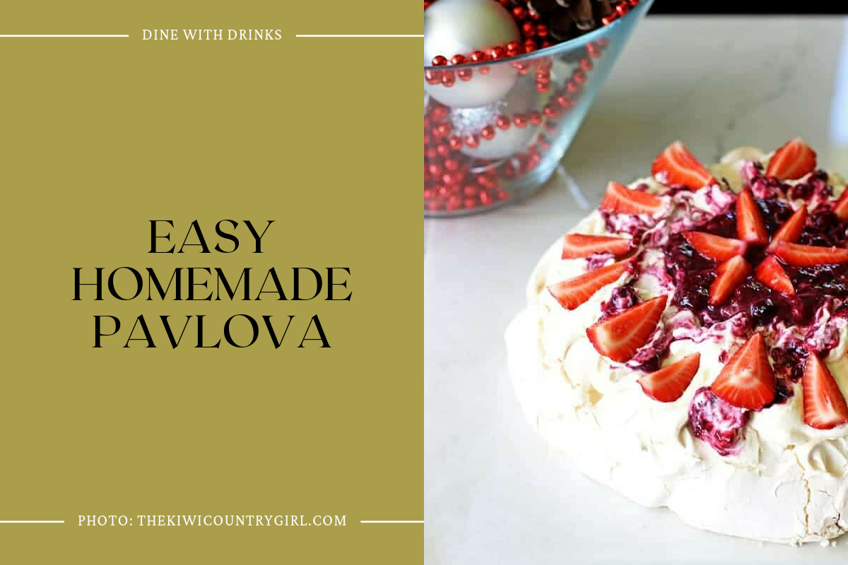 Easy Homemade Pavlova