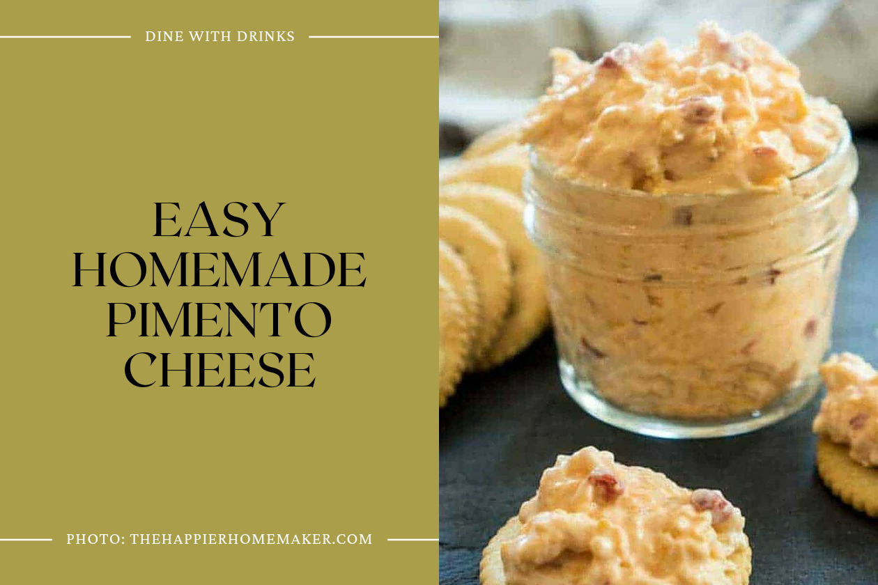 Easy Homemade Pimento Cheese