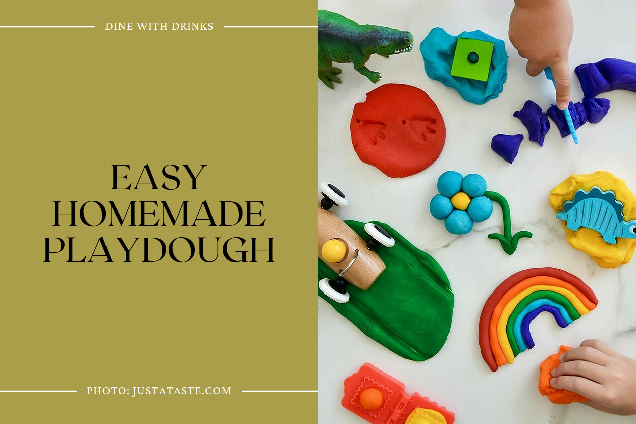 Easy Homemade Playdough