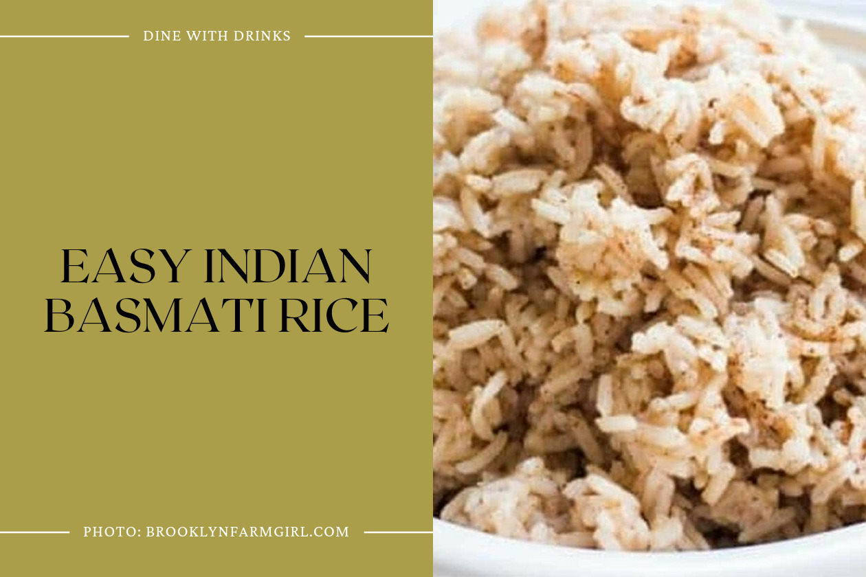 Easy Indian Basmati Rice