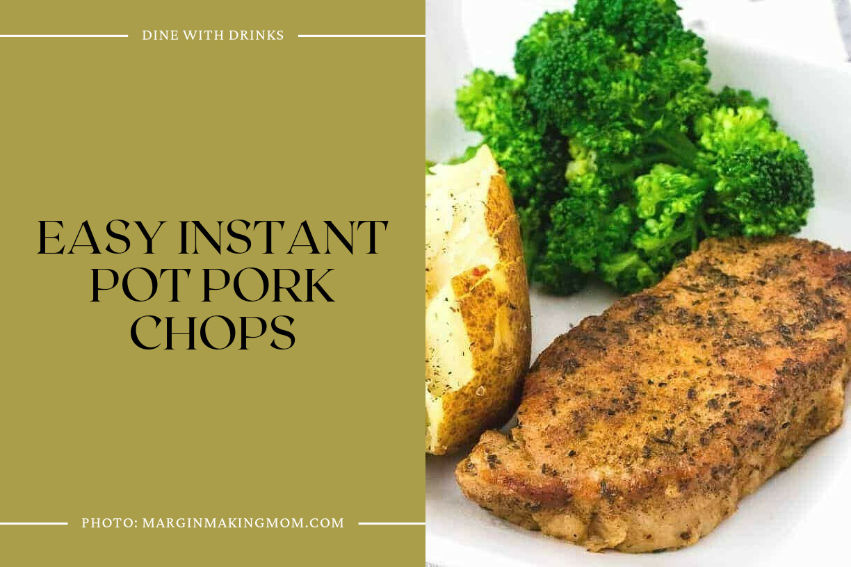 Easy Instant Pot Pork Chops