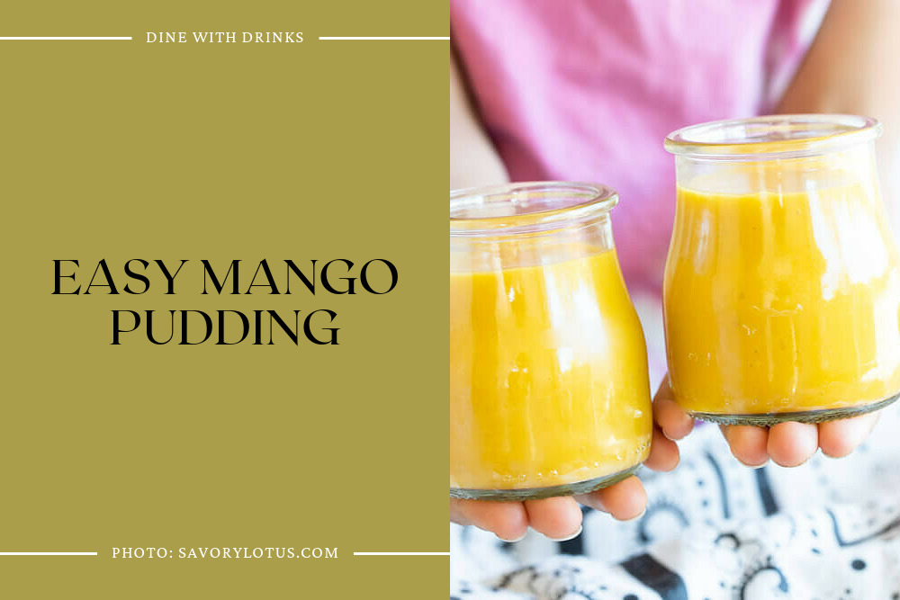 Easy Mango Pudding
