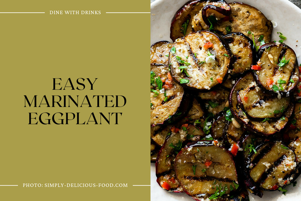 Easy Marinated Eggplant