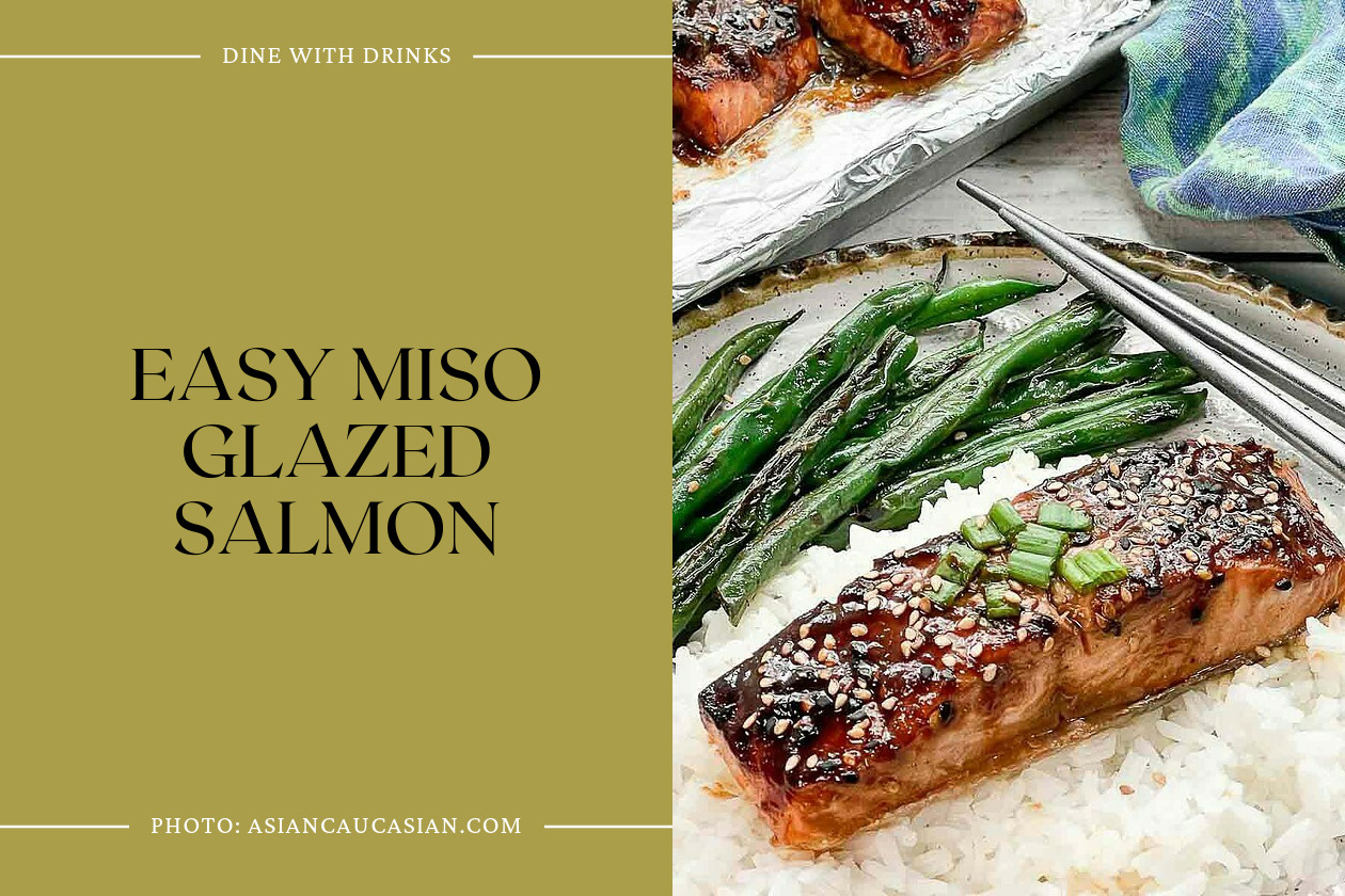 Easy Miso Glazed Salmon