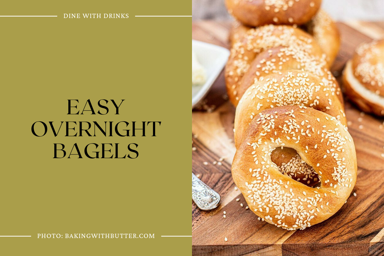 Easy Overnight Bagels
