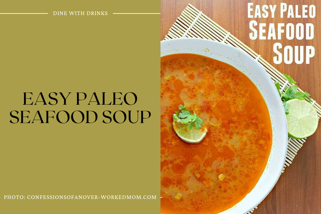 Easy Paleo Seafood Soup