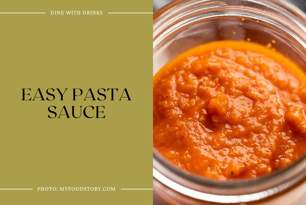 Easy Pasta Sauce