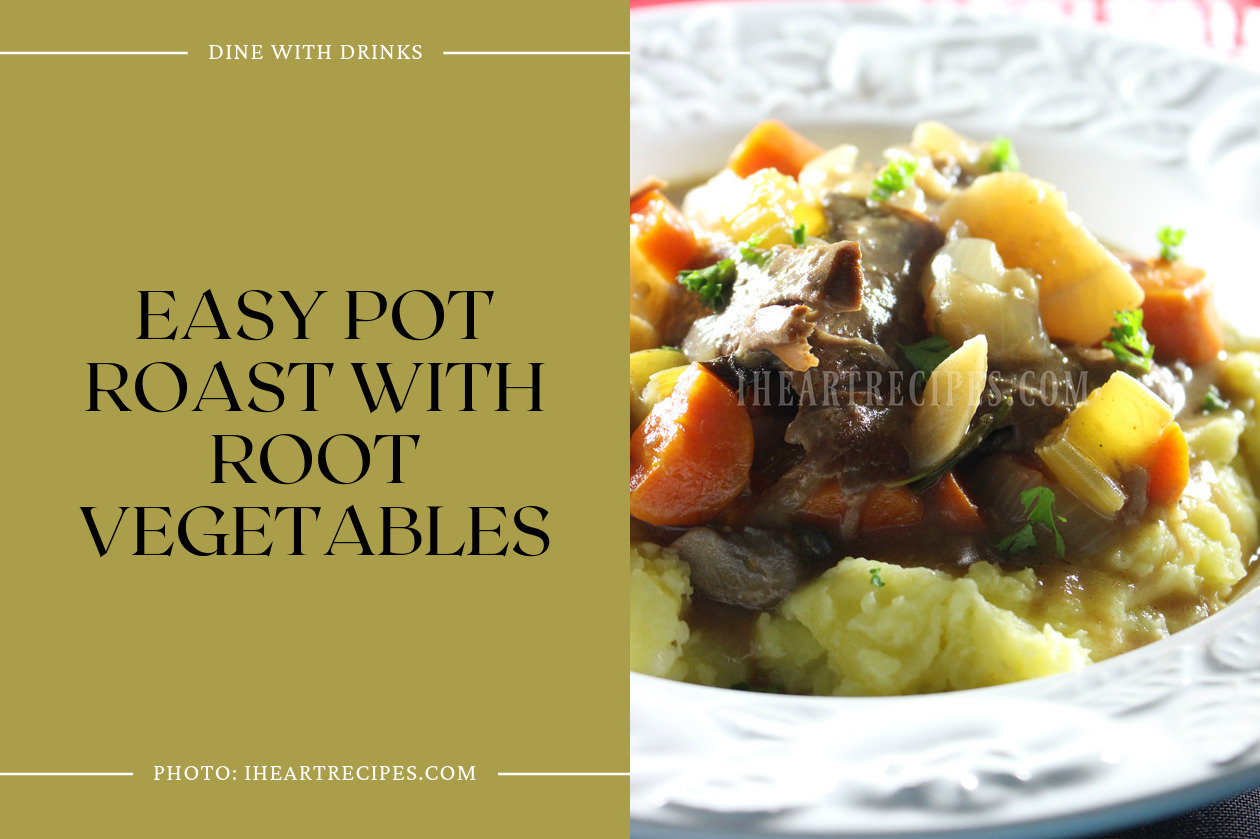 Easy Pot Roast With Root Vegetables