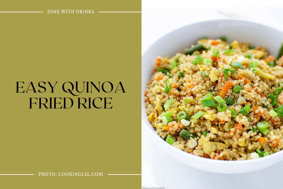 Easy Quinoa Fried Rice