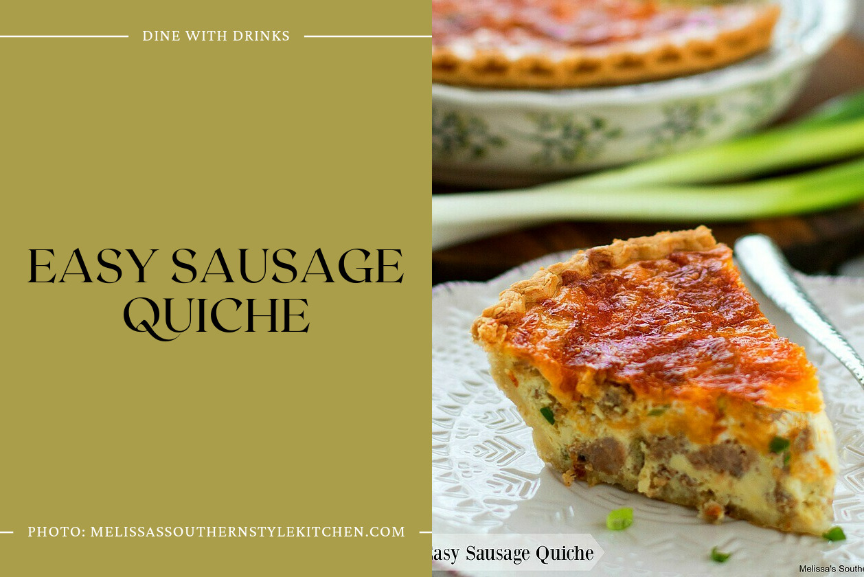 Easy Sausage Quiche