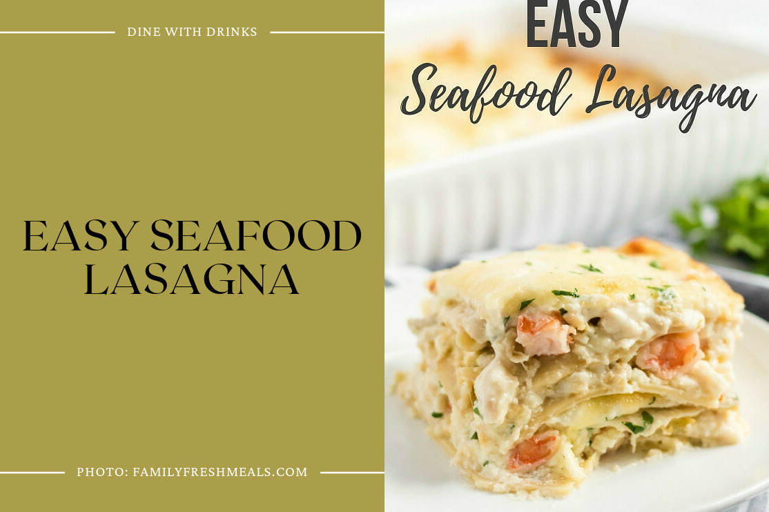 Easy Seafood Lasagna